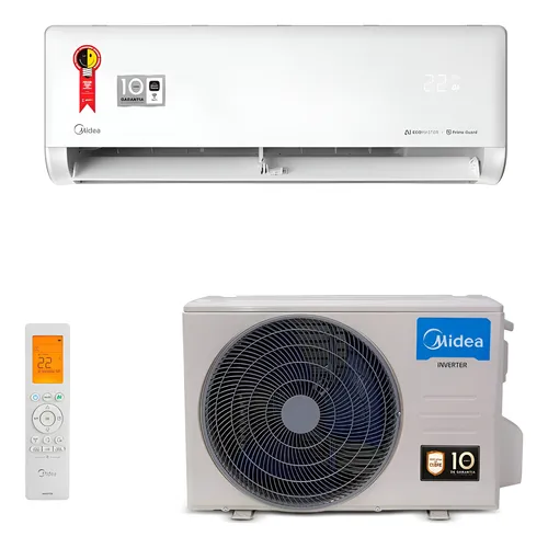 Foto de divulgação do Midea Ecomaster 12.000 BTU/h